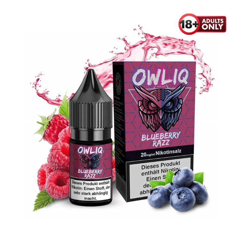 OWLIQ Blueberry Razz Liquid - günstig kaufen bei SwiftGoods4u