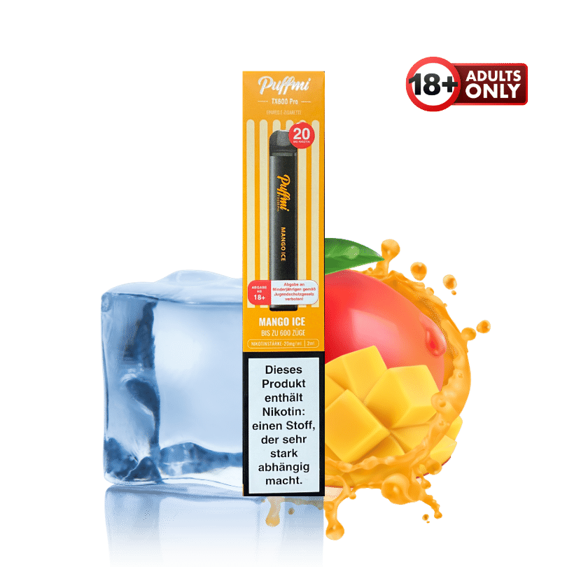 PuffMi TX600 Pro Mango Ice - günstig kaufen bei SwiftGoods4u