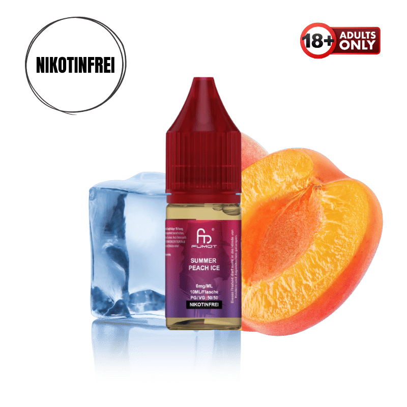 Fumot RandM Tornado Liquid Summer Peach Ice Nikotinfrei - günstig kaufen bei SwiftGoods4u