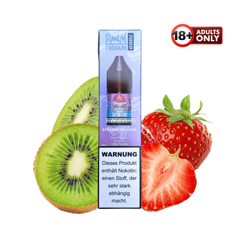 Fumot RandM Tornado 7000 Liquid Strawberry Kiwi - günstig kaufen bei SwiftGoods4u