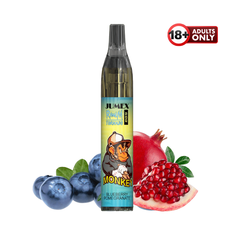 Fumot RandM Tornado 600 Blueberry Pomegranate - günstig kaufen bei SwiftGoods4u