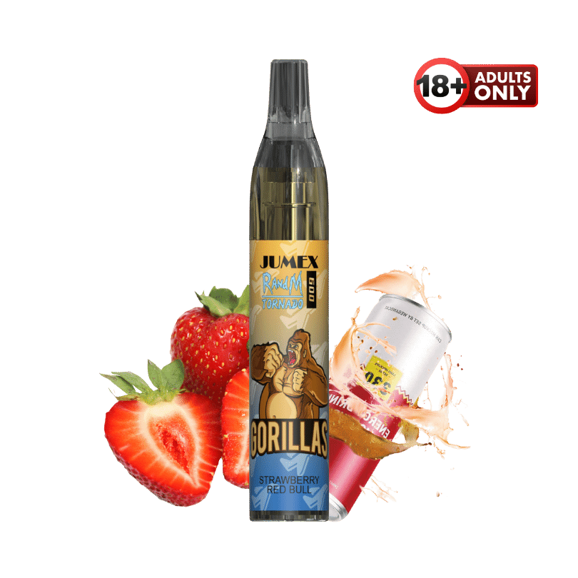 Fumot RandM Tornado 600 Strawberry Red Bull - günstig kaufen bei SwiftGoods4u