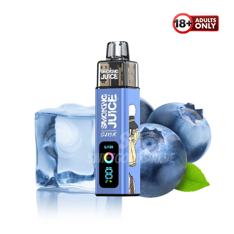 Smoking Juice 15000 Blueberry Ice Bundle - günstig kaufen bei SwiftGoods4u
