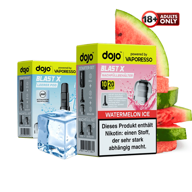 Vaporesso Dojo Blast Pod Watermelon Ice - günstig kaufen bei SwiftGoods4u