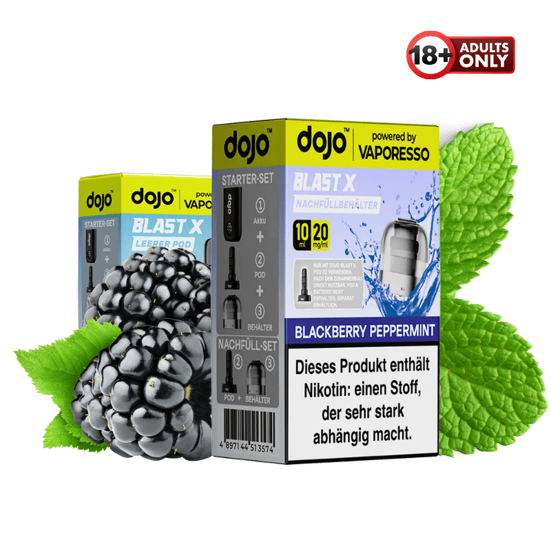 Vaporesso Dojo Blast Pod Blackberry Peppermint