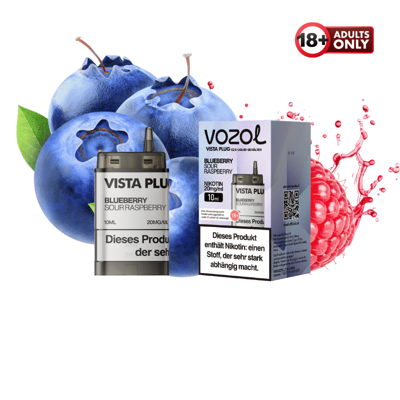 Vozol Vista Plug EZ Pod Blueberry Sour Raspberry