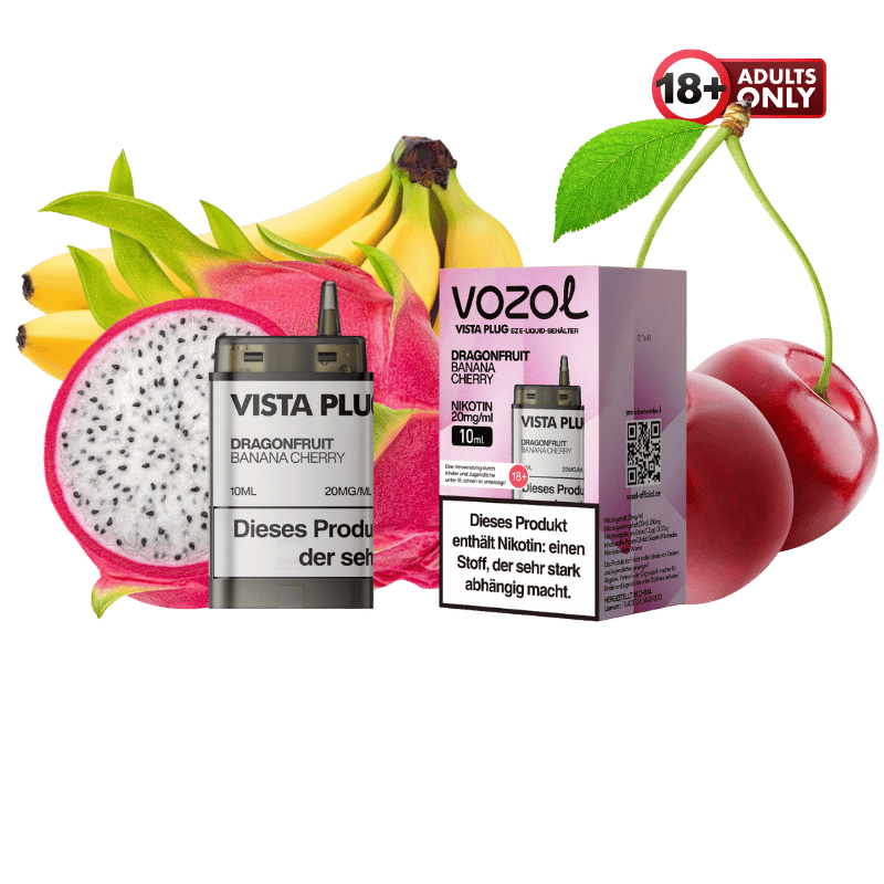 Vozol Vista Plug EZ Pod Dragon Fruit Banana Cherry - günstig kaufen bei SwiftGoods4u