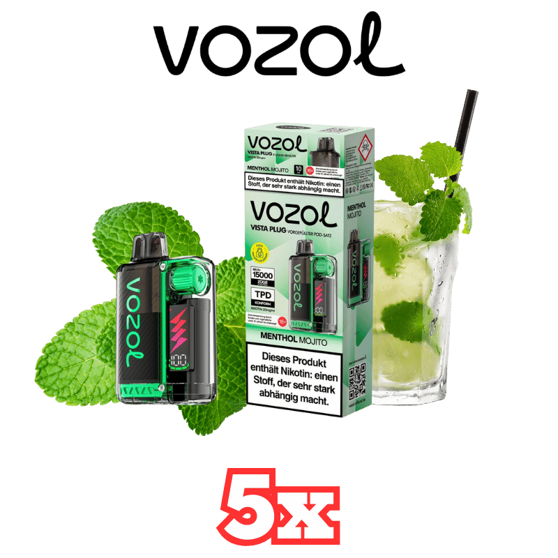 5x Vozol Vista Plug Kit Bundle - 5 Sorten - günstig kaufen bei SwiftGoods4u