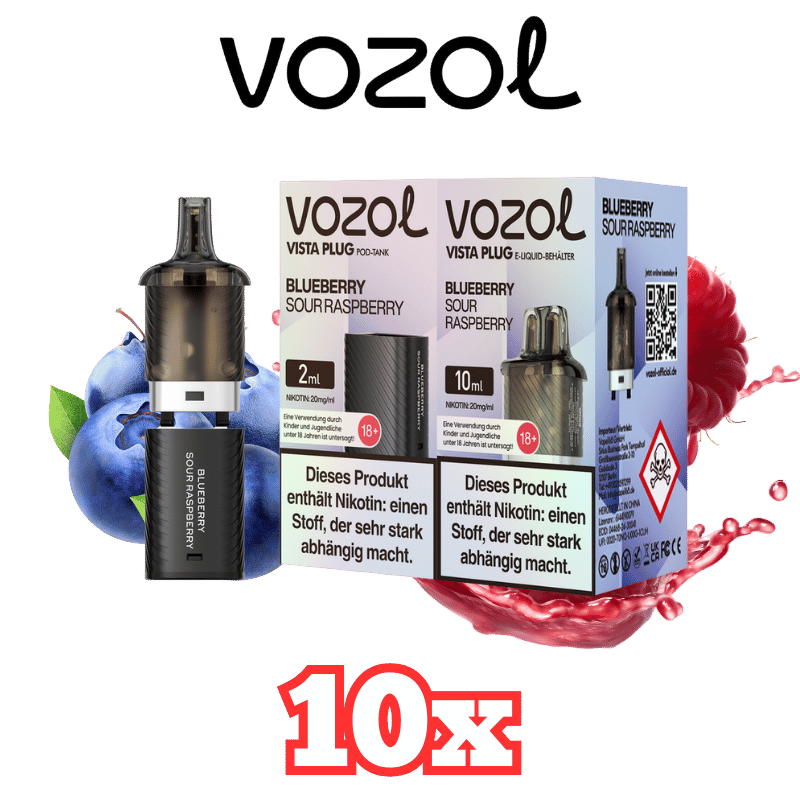 10x Vozol Vista Plug Pod Bundle - 16 Sorten - günstig kaufen bei SwiftGoods4u