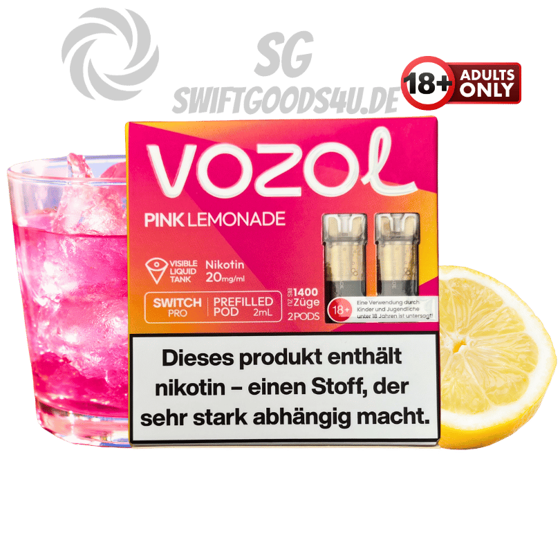 Vozol Pods Pink Lemonade - günstig kaufen bei SwiftGoods4u