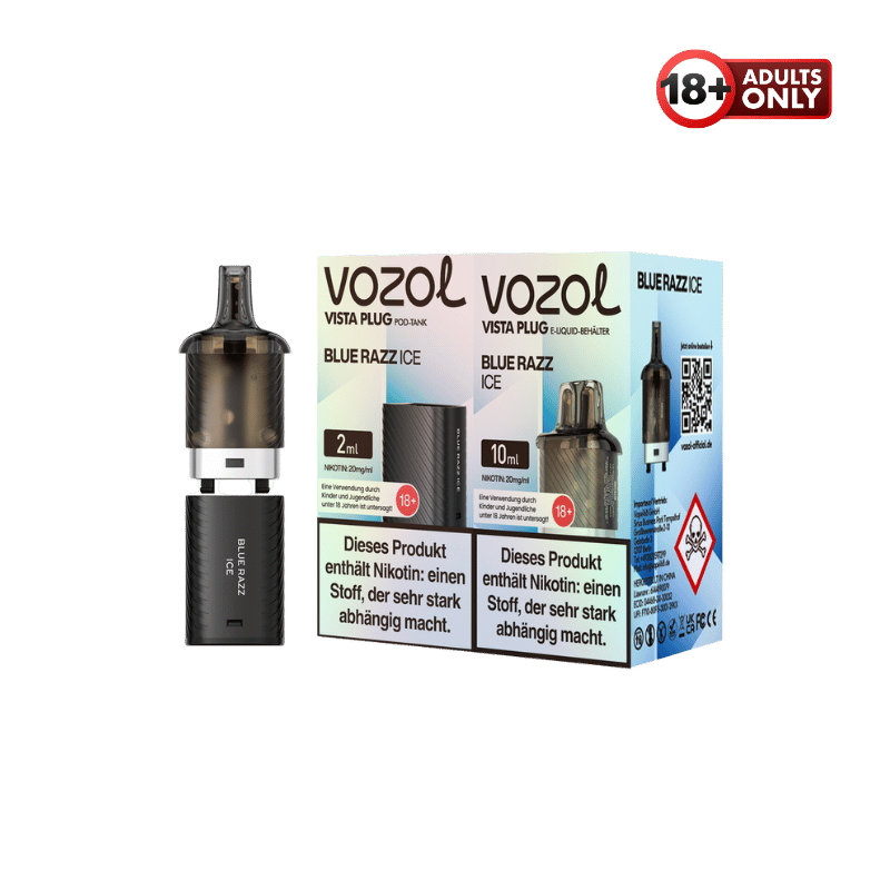 Vozol Vista Plug Pod Blue Razz Ice - günstig kaufen bei SwiftGoods4u