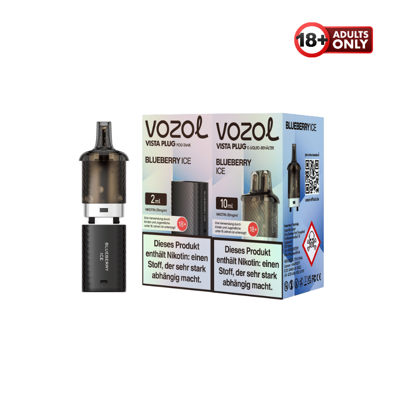 Vozol Vista Plug Pod Blueberry Ice - günstig kaufen bei SwiftGoods4u