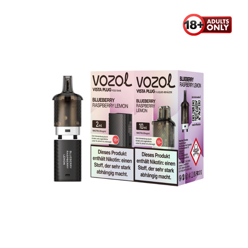 Vozol Vista Plug Pod Blueberry Raspberry Lemon - günstig kaufen bei SwiftGoods4u
