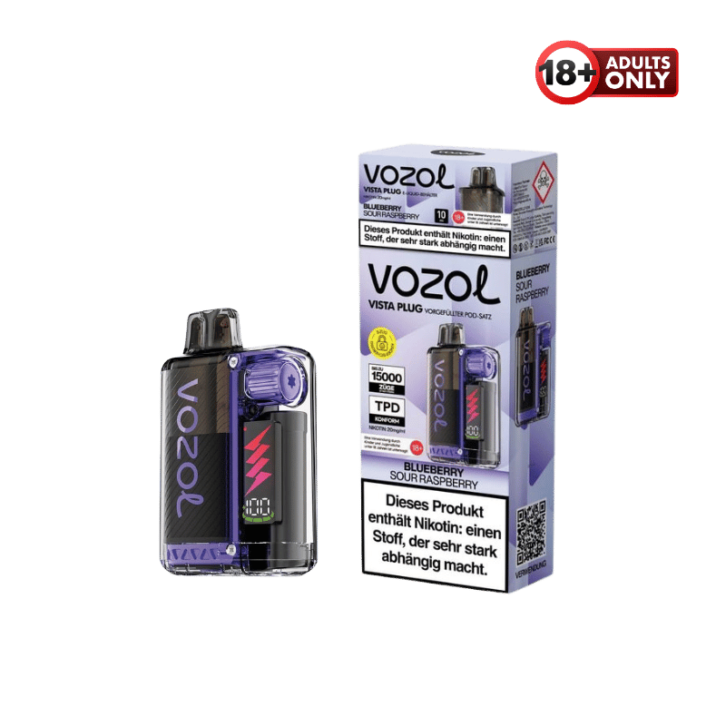 Vozol Vista Plug Blueberry Sour Raspberry Vape Kit - günstig kaufen bei SwiftGoods4u