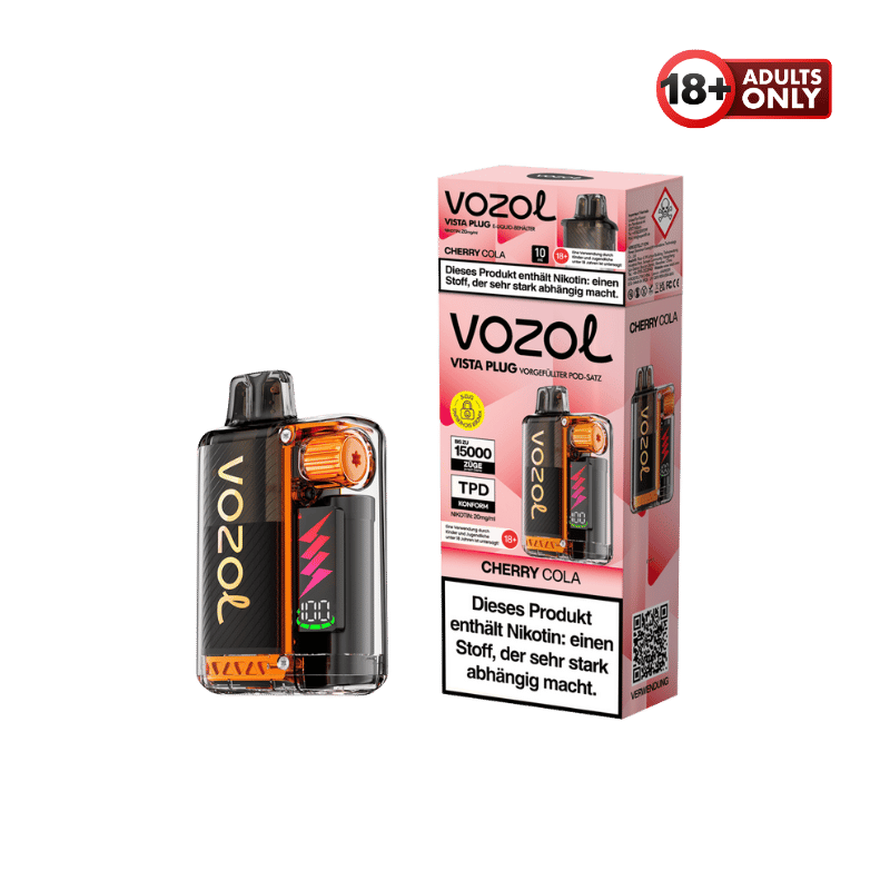 Vozol Vista Plug Cherry Cola Vape Kit - günstig kaufen bei SwiftGoods4u
