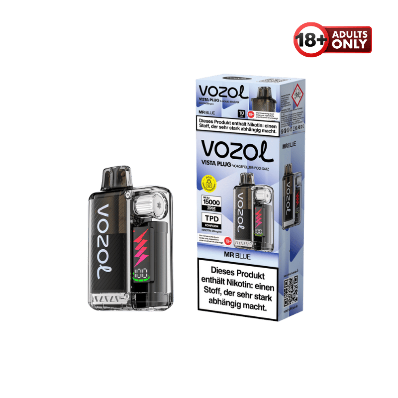 Vozol Vista Plug Mr Blue Vape Kit - günstig kaufen bei SwiftGoods4u