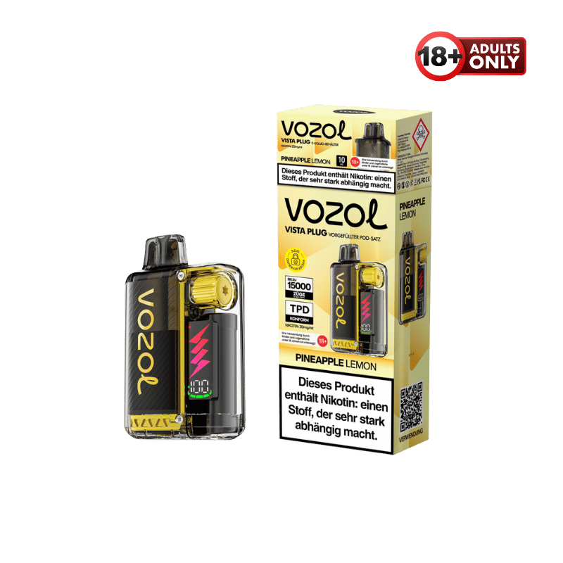 Vozol Vista Plug Pineapple Lemon Vape Kit - günstig kaufen bei SwiftGoods4u