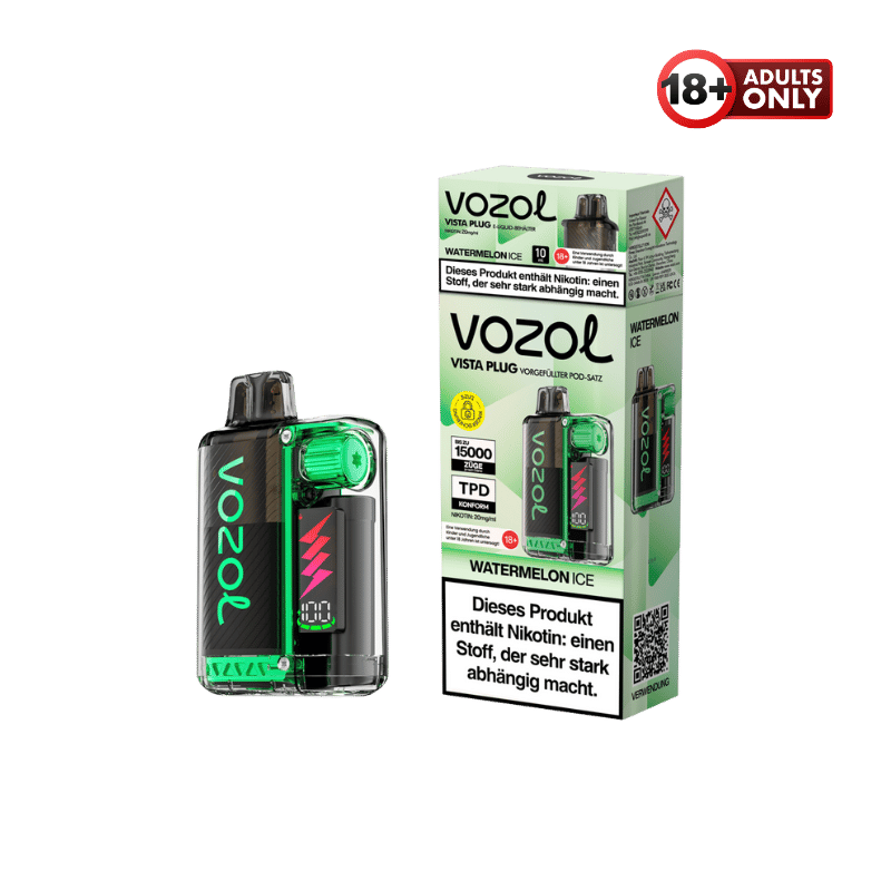Vozol Vista Plug Watermelon Ice Vape Kit - günstig kaufen bei SwiftGoods4u