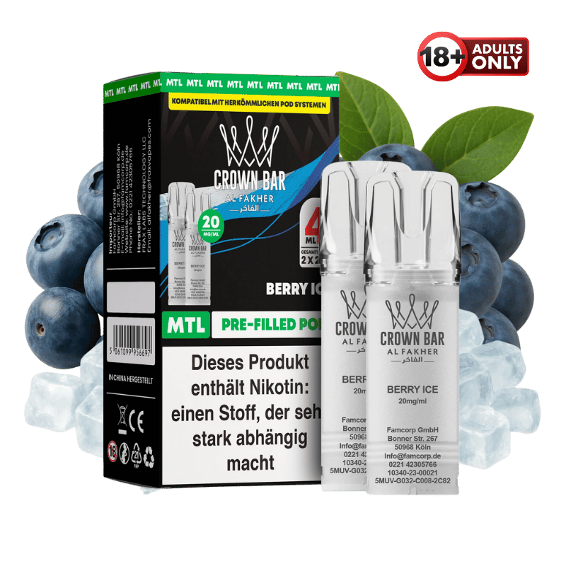 Al Fakher Pods Berry Ice - günstig kaufen bei SwiftGoods4u