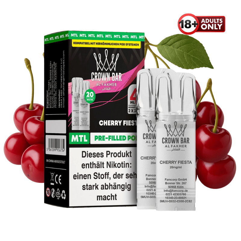 Al Fakher Pods Cherry Fiesta - günstig kaufen bei SwiftGoods4u