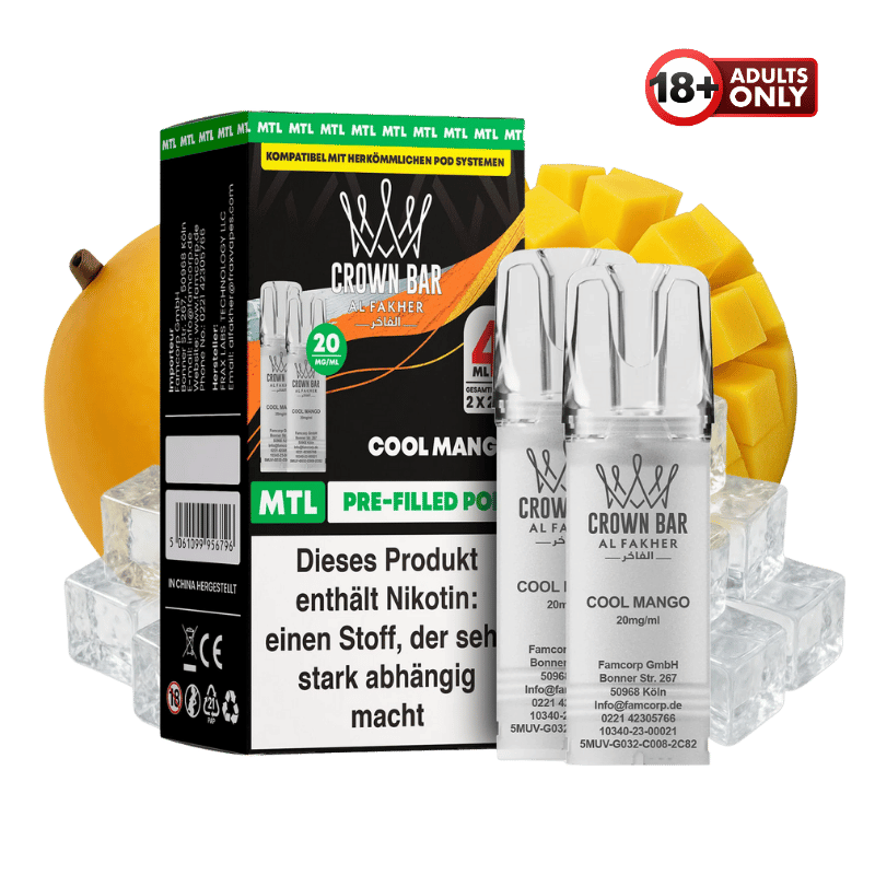 Al Fakher Pods Cool Mango - günstig kaufen bei SwiftGoods4u