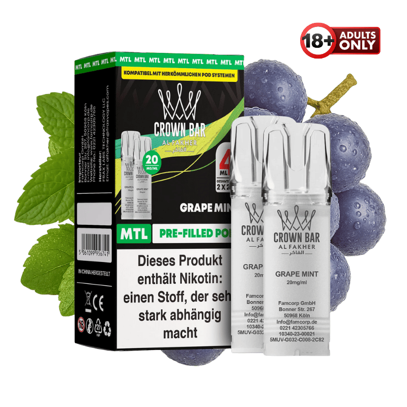 Al Fakher Pods Grape Mint - günstig kaufen bei SwiftGoods4u