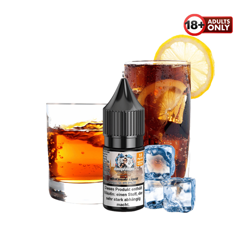 DAMPFDIDAS Delicious Deluxe Whiskey Cola Nikotinsalzliquid - günstig kaufen bei SwiftGoods4u