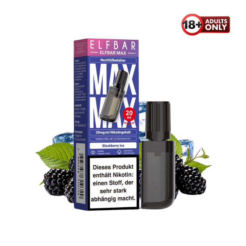 Elfbar Max Pod Blackberry Ice - günstig kaufen bei SwiftGoods4u