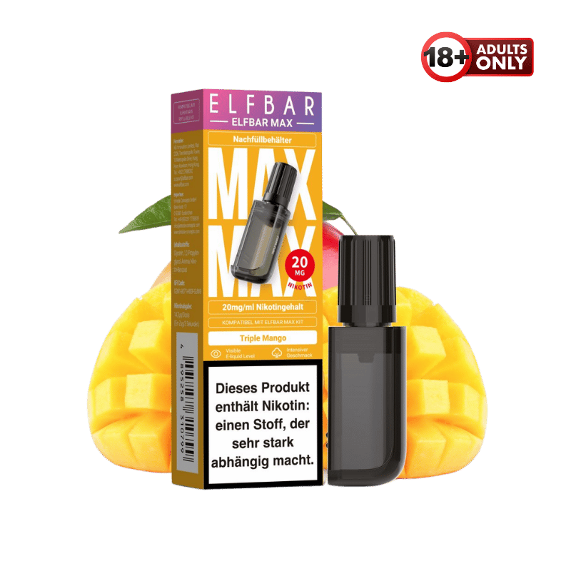 elfbar elfa master akku ELFBAR MAX Pod | 10 ml & 20 mg Nikotin elfbar elfa master akku ELFBAR MAX Pod | 10 ml & 20 mg Nikotin
