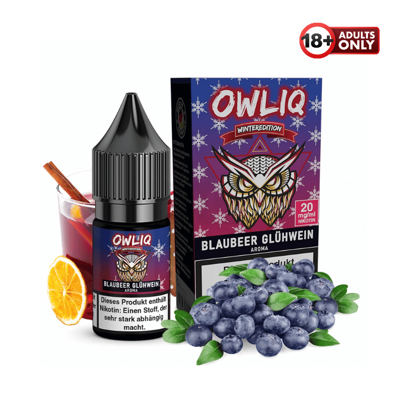 OWLIQ Blaubeer Glühwein Liquid - günstig kaufen bei SwiftGoods4u