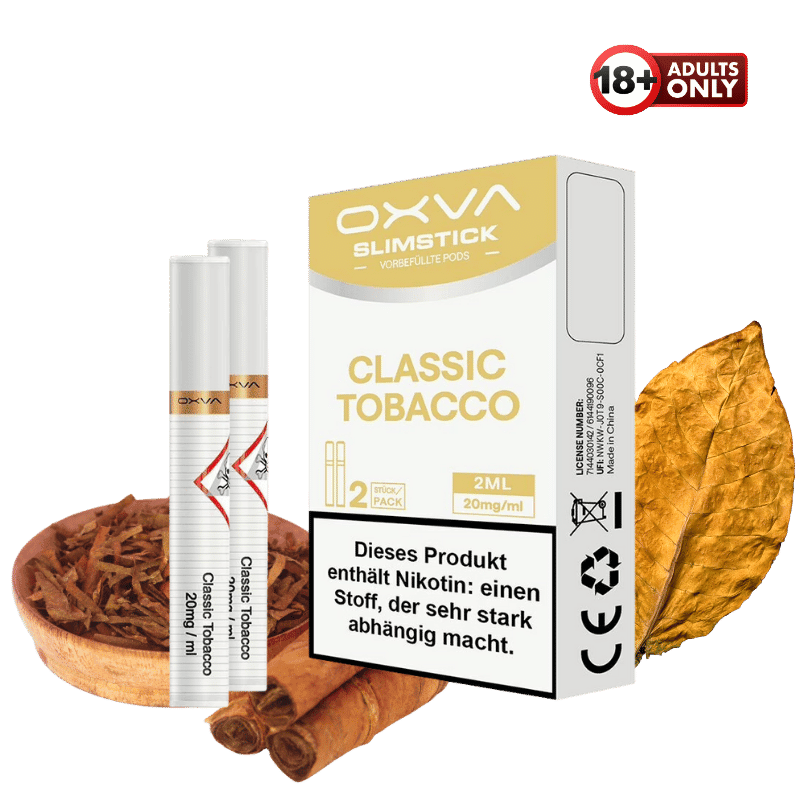 OXVA Slimstick Pods Classic Tobacco OXVA Slimstick Pods Classic Tobacco