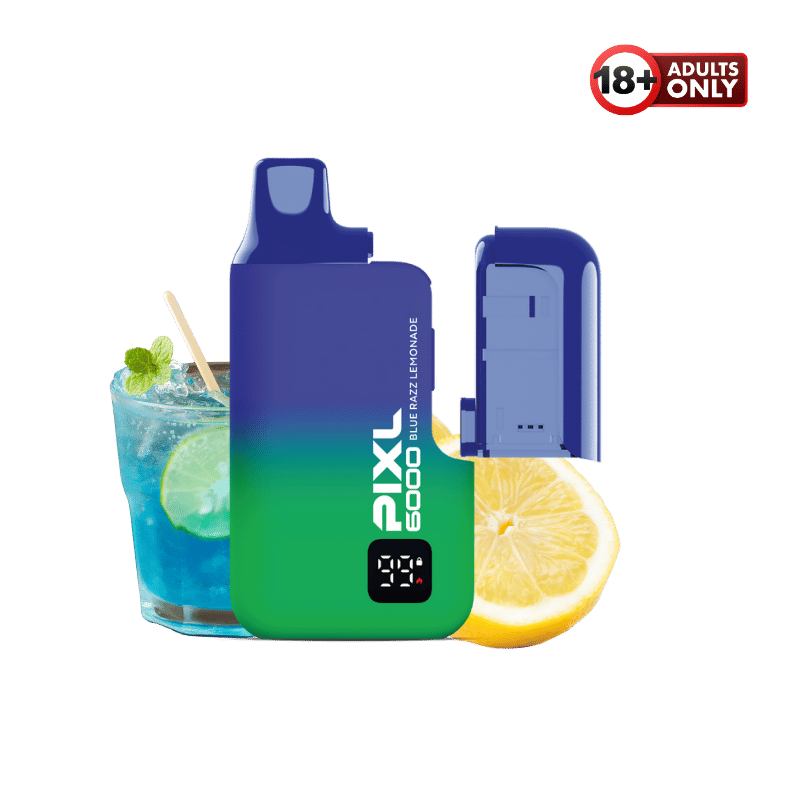 PIXL 6000 Blue Razz Lemonade Vape Kit - günstig kaufen bei SwiftGoods4u