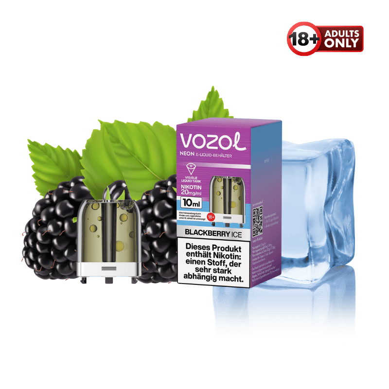 Vozol Neon Plug Max Pod Blackberry Ice - günstig kaufen bei SwiftGoods4u