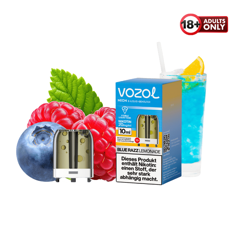 Vozol Neon Plug Max Pod Blue Razz Lemonade - günstig kaufen bei SwiftGoods4u