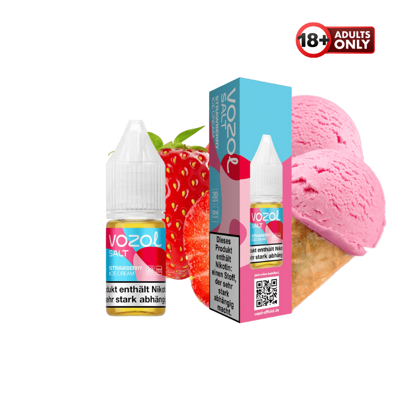 Vozol Liquid Strawberry Ice Cream - günstig kaufen bei SwiftGoods4u