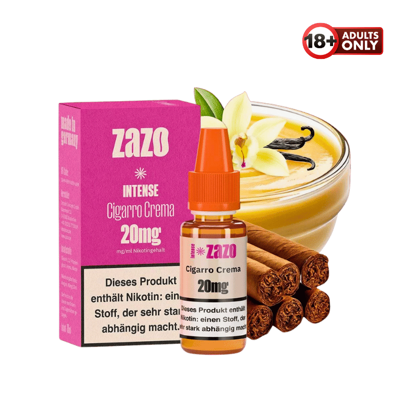 ZAZO Intense Cigarro Crema Nikotinsalzliquid - günstig kaufen bei SwiftGoods4u