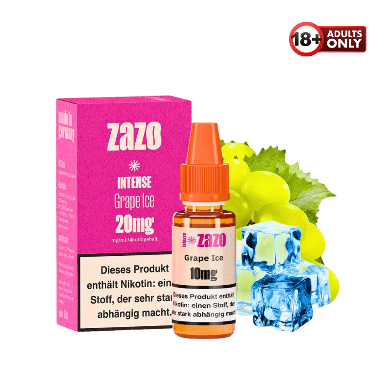 ZAZO Intense Grape Ice Nikotinsalzliquid - günstig kaufen bei SwiftGoods4u
