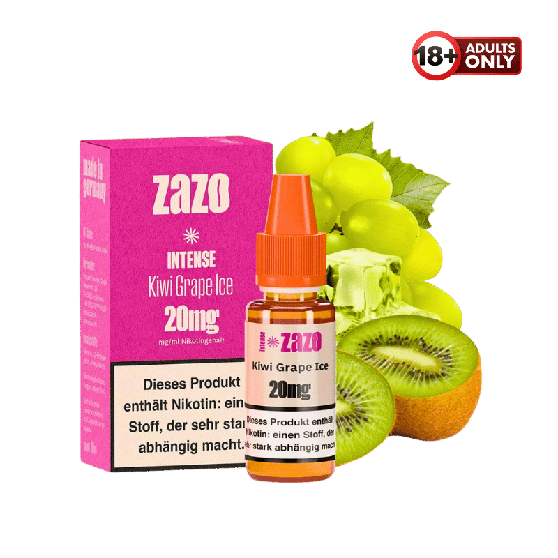 ZAZO Intense Kiwi Grape Ice Nikotinsalzliquid - günstig kaufen bei SwiftGoods4u