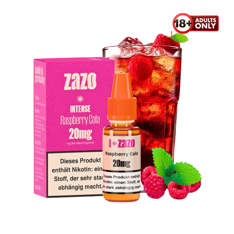 ZAZO Intense Raspberry Cola | Nikotinsalzliquid