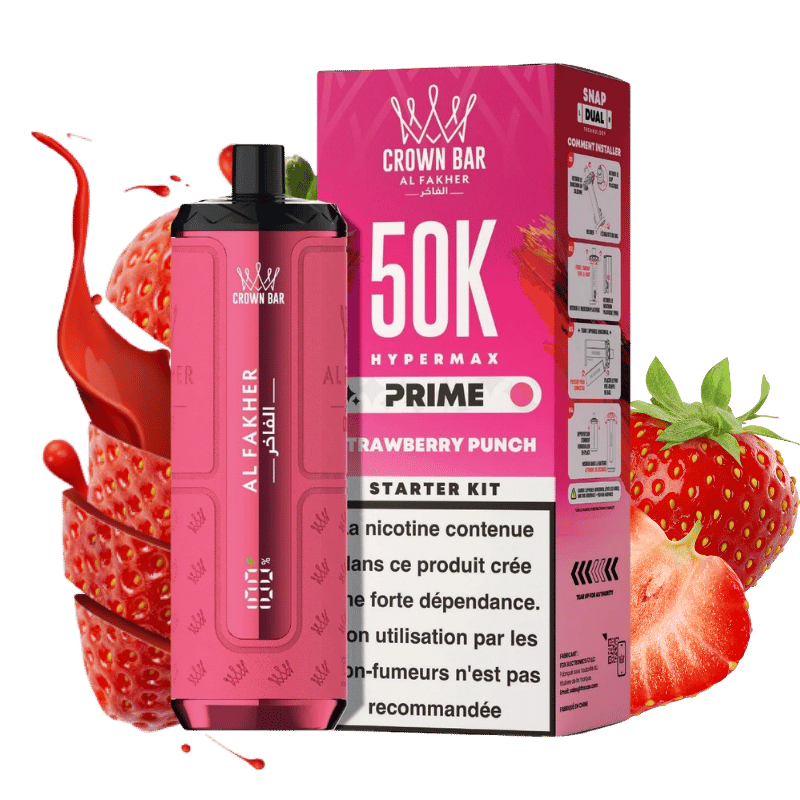 Al Fakher 50k Hypermax Prime Pod Kit - Basisgerät und Pods - SwiftGoods4u