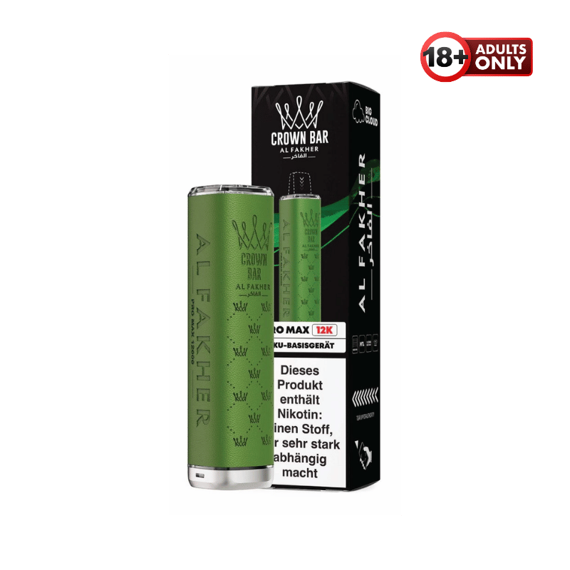 Al Fakher 12k Pro Max Akku Green
