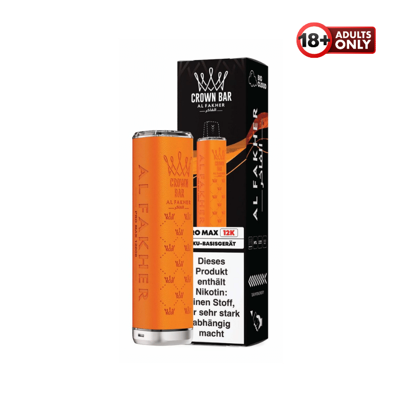 Al Fakher 12k Pro Max Akku Orange