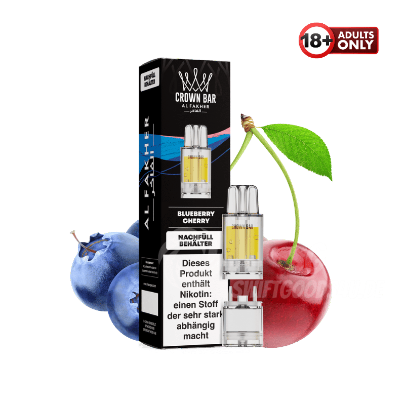 Al Fakher 12k Pro Max Pod Blueberry Cherry