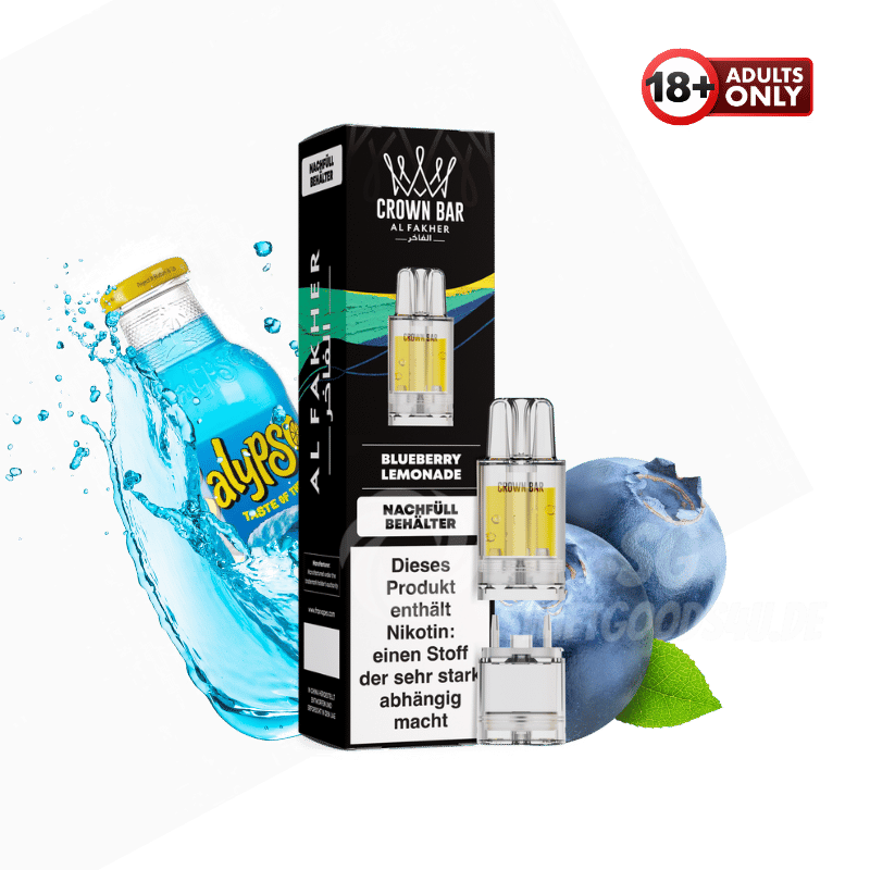Al Fakher 12k Pro Max Pod Blueberry Lemonade