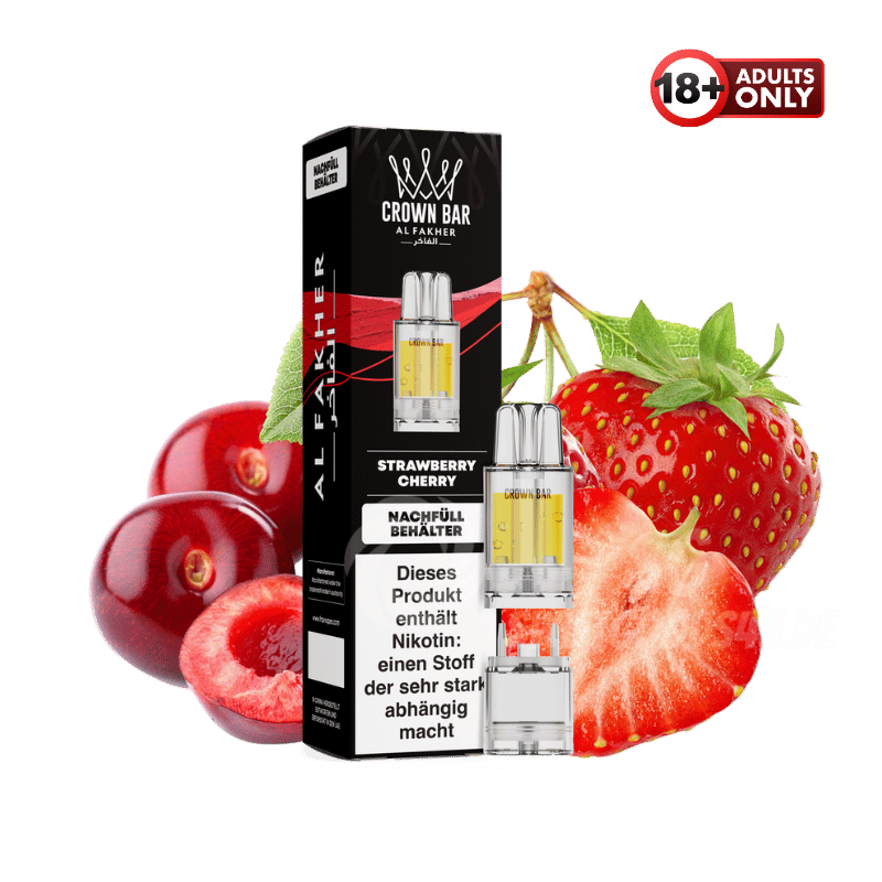 Al Fakher 12k Pro Max Pod Strawberry Cherry