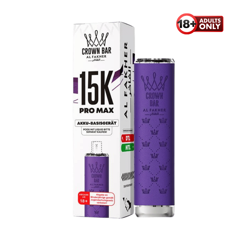 Al Fakher 15k Pro Max Akku Basisgerät Purple