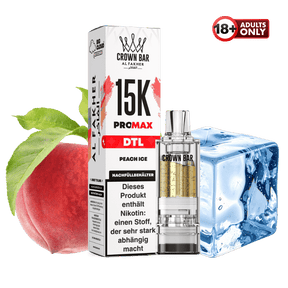 Al Fakher 15k Pro Max Pod Peach Ice DTL