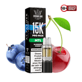 Al Fakher 15k Pro Max Pod Blueberry Cherry MTL