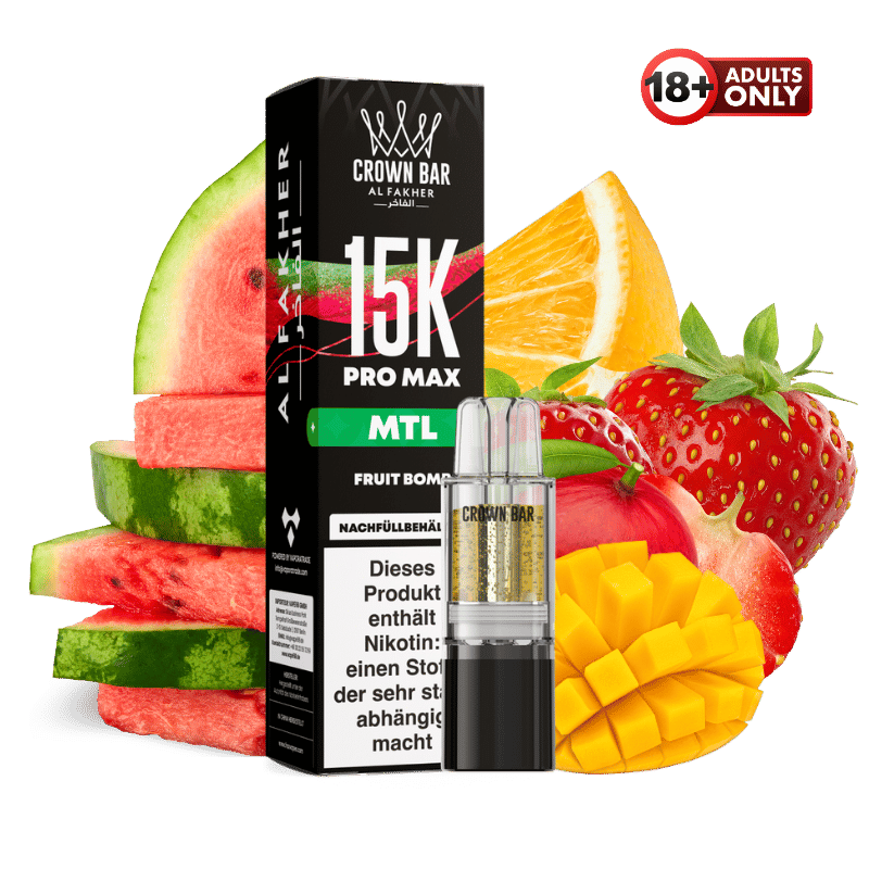 Al Fakher 15k Pro Max Pod Fruit Bomb MTL
