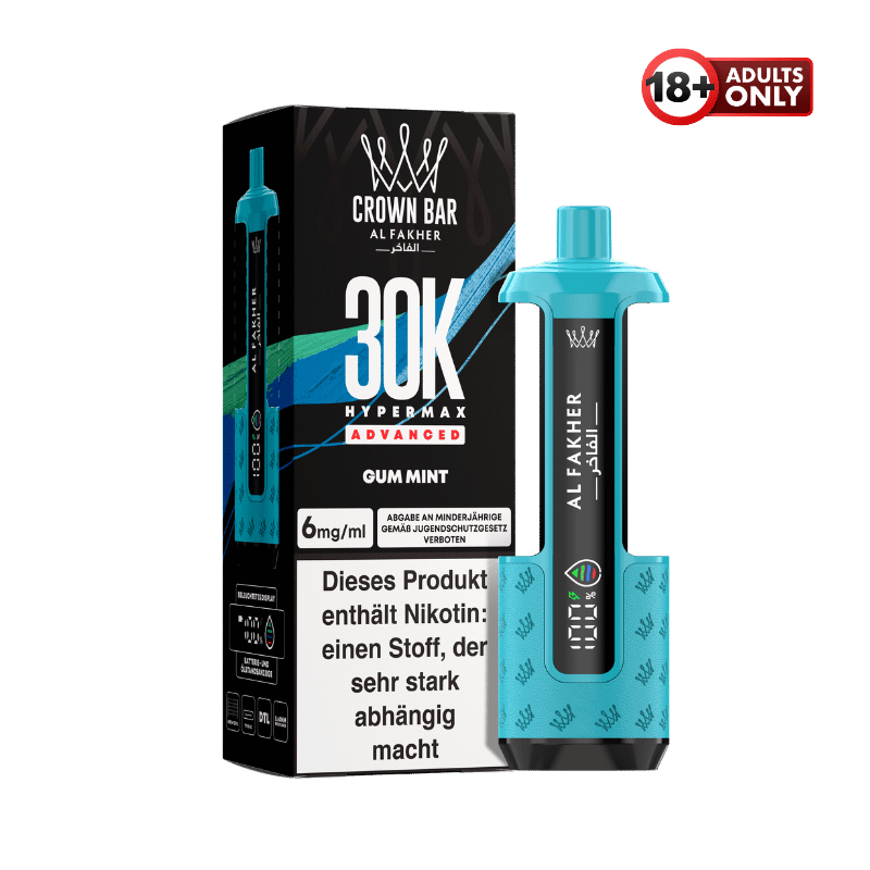 Al Fakher 30k Hypermax Akku Gum Mint - günstig kaufen bei SwiftGoods4u